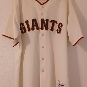 Authentic Majestic 2010 San Francisco Giant's On Field Jersey [cream] size 52